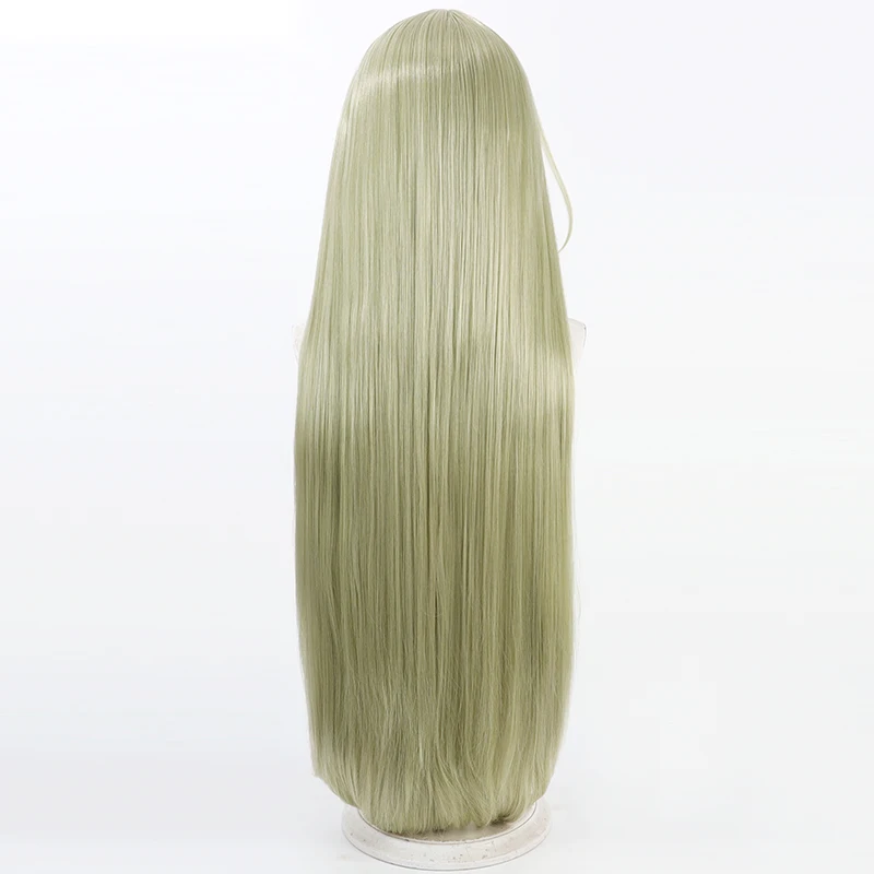 วิกผมคอสเพลย์นาแนคัสึ นิชิกะ จากอนิเมะไอดอลมาสเตอร์ วิกคอสสีเขียวอ่อน ยาว 100 ซม. ทนความร้อน