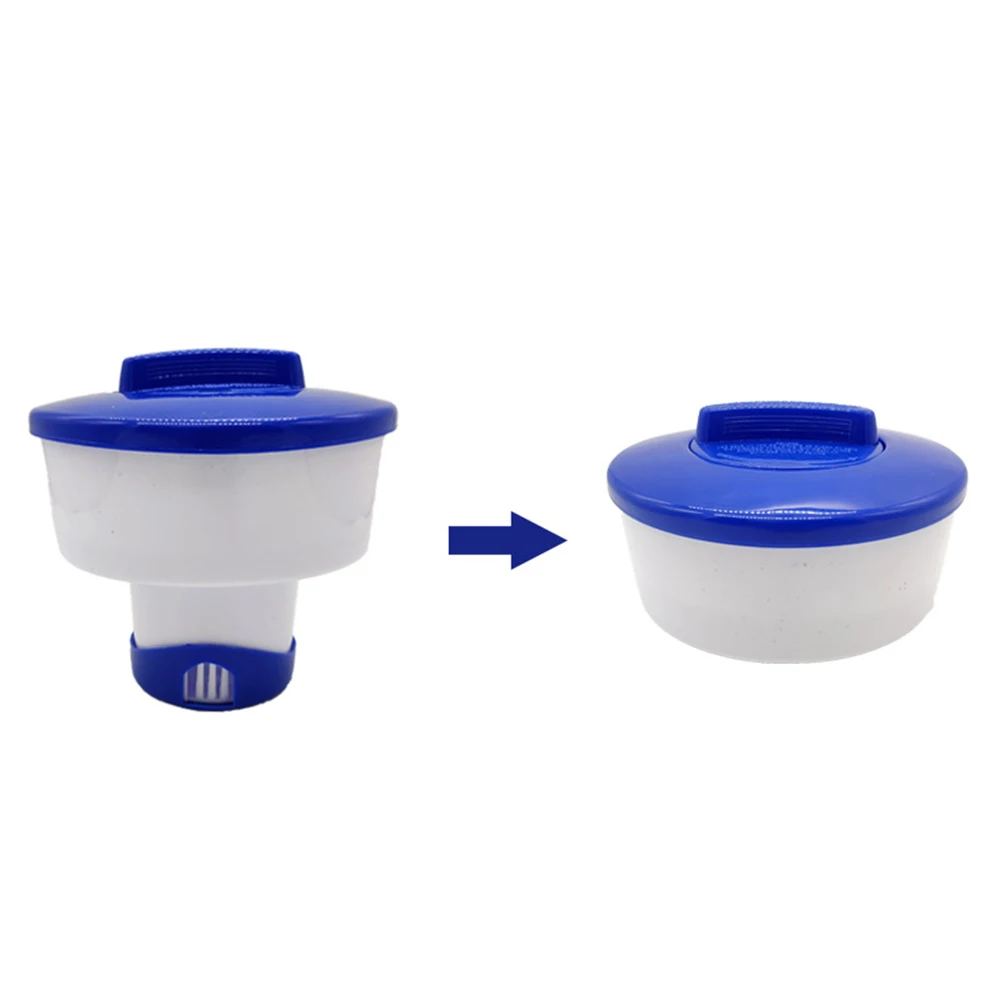 塩素フローターディスペンサー 大型塩素タブレットフローター バランスの取れた化学薬品の供給 スパ用の調整可能な調剤設定