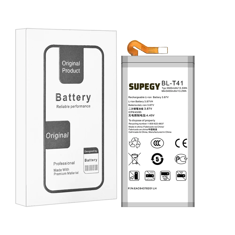 SUPEGY BL-T41 Battery For Lg G8 ThinQ LMG820QM7 LMG820UM1 LM-G820UMB LMG820UM0 LM-G820N Mobile Phone Bateria + Free tool