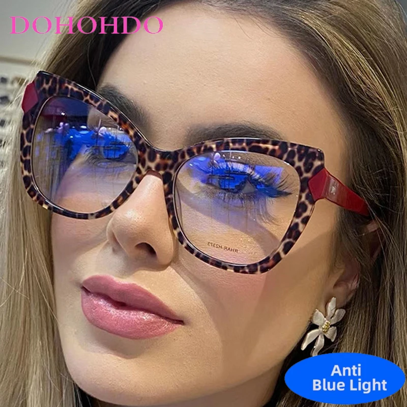 

TR90 Trendy Brand Designers Cat Eye Blue Light Blocking Glasses Women Men Optical Spectacle Protection Eyeglasses Lentes Очки