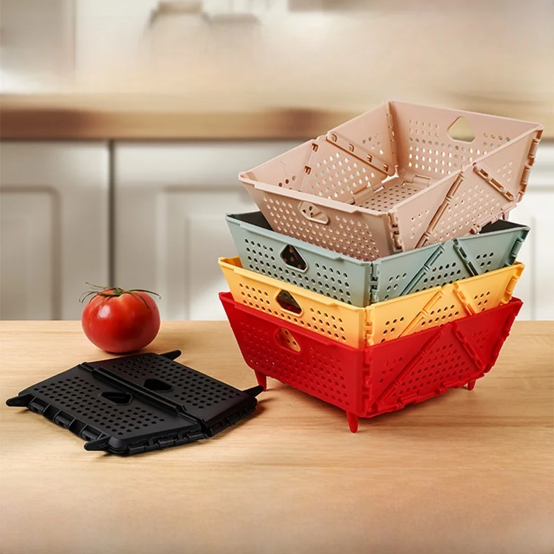 

Кухонная раковина, корзина для ожидания овощей, сливная корзина, штабелируемая полая дренажная вода, инструмент для ожидания фруктов, скандинавский коврик из полипропилена...