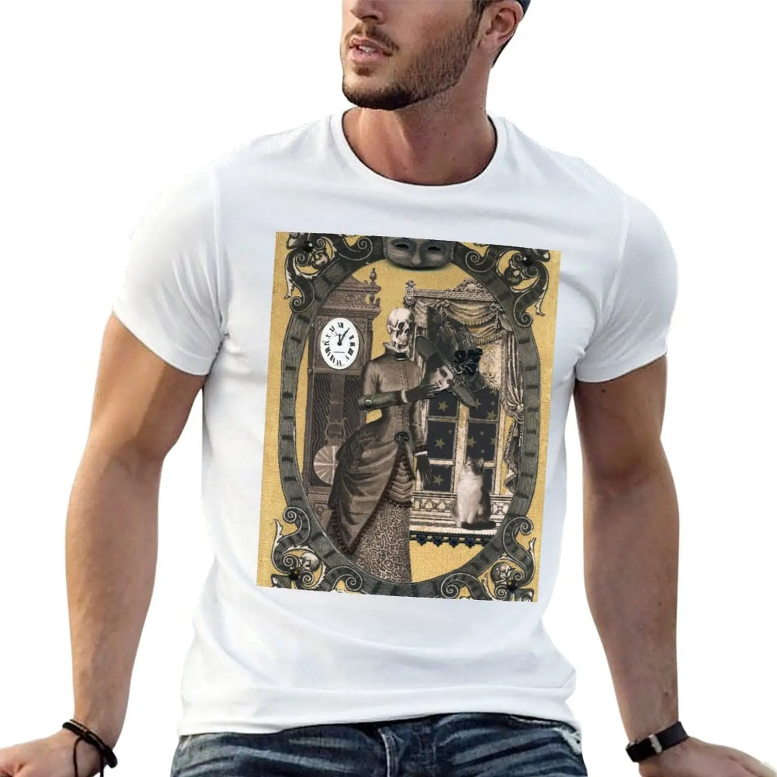 Camiseta Eugenia Planchette - A Horrifying Tale, camisetas divertidas de algodón para hombre, camisetas de algodón 100%, camisetas de hombre 100% algodón