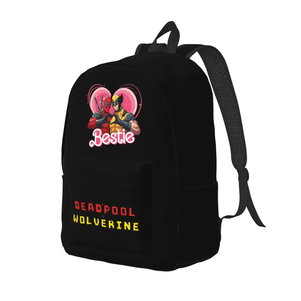 Daily Return Of The Superheroes Schoolbag Travel Large Capacity Marvel Deadpool Wolverine Film Female Handbag For Gifts