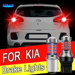 2pcs P21/5W LED Brake Stop Lights Blubs 1157 Red No Error For Kia Ceed Proceed Combi Hatchback SW CD Pro Cee\´D ED JD 2008-2021