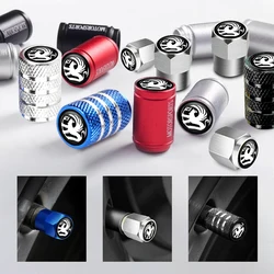 4/5PCS Car Wheel Tire Valve Stem Caps Cover For Vauxhall VXR Astra Tigra Zafira Vectra Signum Meriva Corsa Monaro Accessories