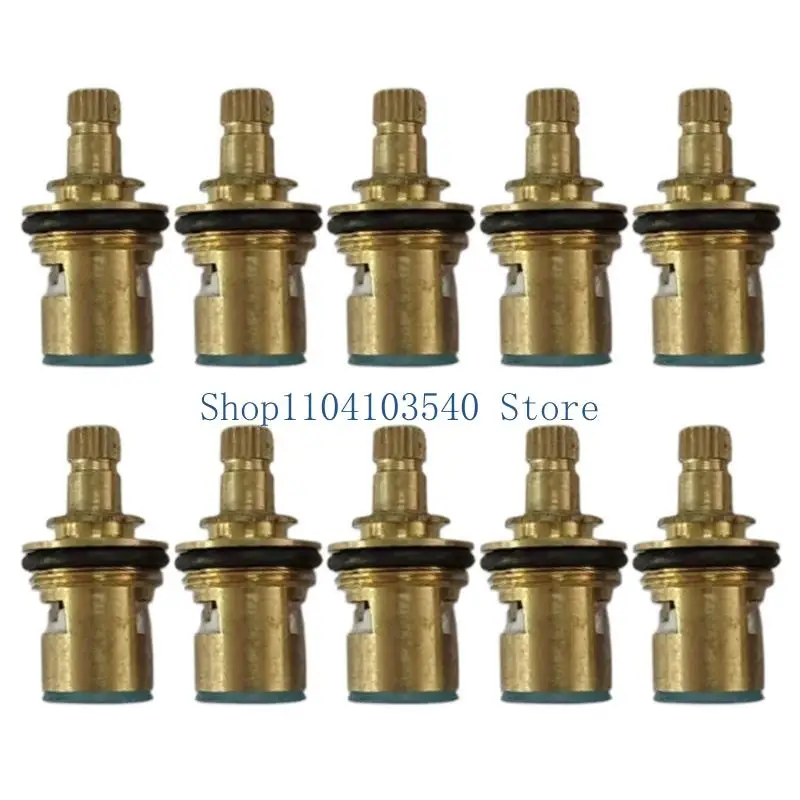 02DC Solid Brass Tap Cartridge Long service  Faucet Spools For Hot & Cold Water Use