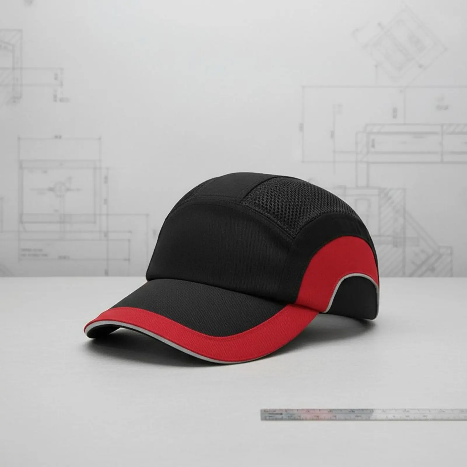 

Baseball Cap Bump Cap Shock Resistant Baseball Design Safety Hat Safeguarding Headgear Slimline for Construction Site, Workshop