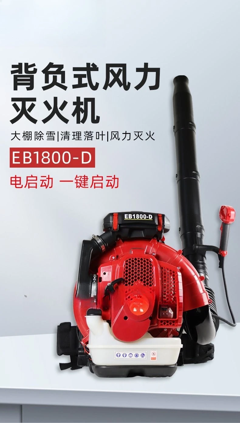 Wind extinguisher two-stroke backpack greenhouse snow blowing slag remover