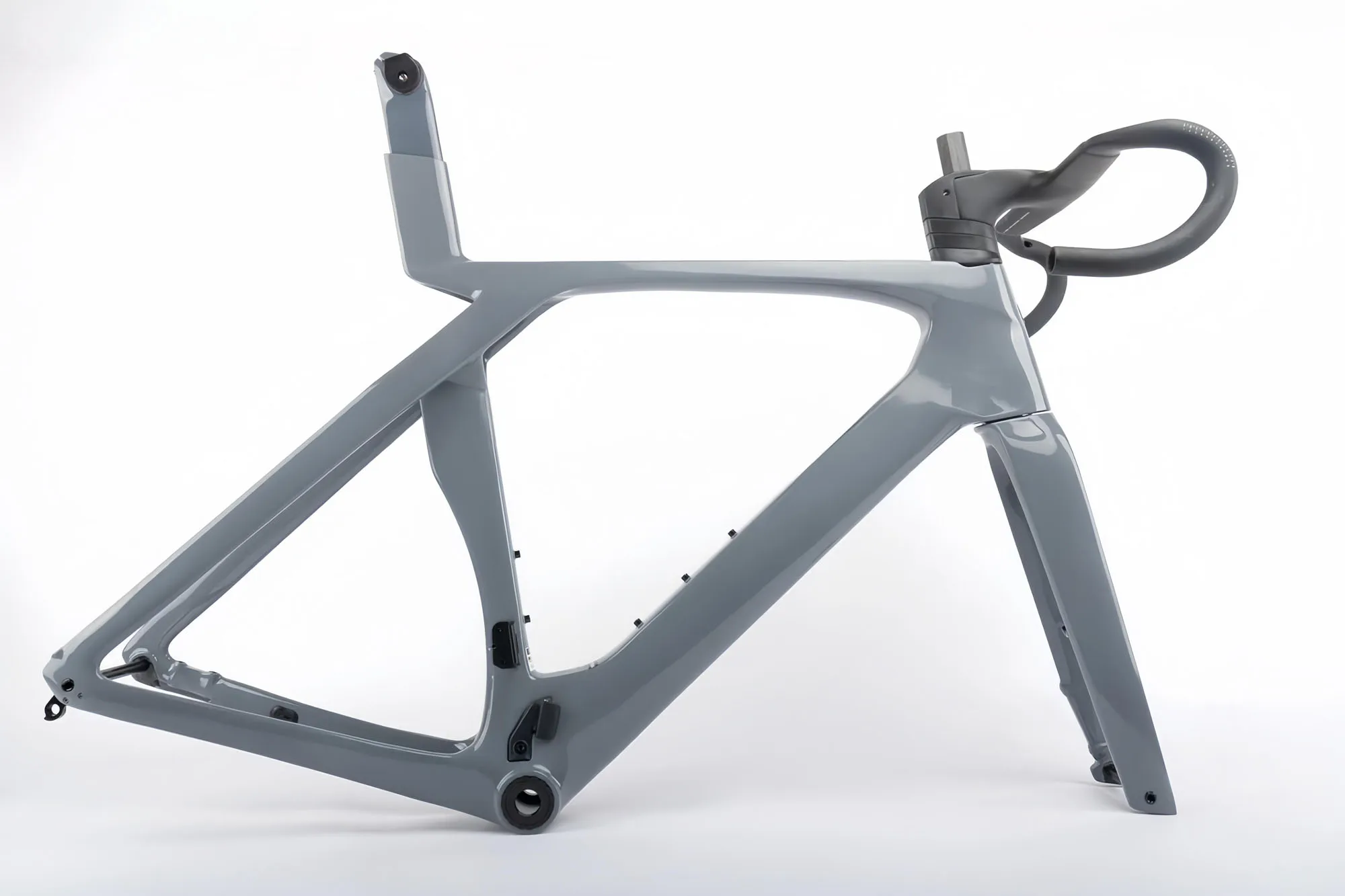 2025 SLR Gen7 Carbon Fiber Road Bike Frame, T1100, 700C, Full Internal Cable Routing, T47 Thread BB, Flat Mount Disc Brake