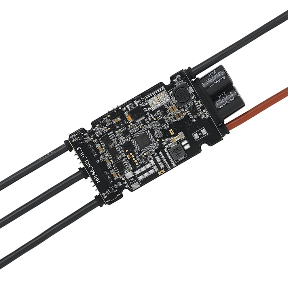 Hobbywing Platinum HV 130A OPTO V4 Brushless ESC 130A 6-14S LiPo(Without BEC ) Air Mode for RC Helicopter Fixed-wing Airplane