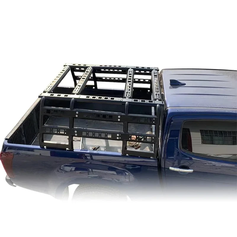 Precision-Fit FactoryAdjustle Length Width Height Pickup Roll Bar Cargo Rack Exble Frame For Hilux Revo Vigo SR 4X4 O Rust-Proof