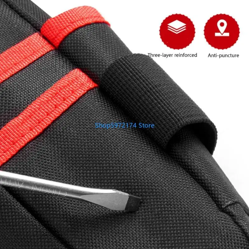 Y3NB Tool Belt Pockets Tool Belt for Men Adjustable Tool Belt for Electrician Carpenters Work Apron Utility Belt