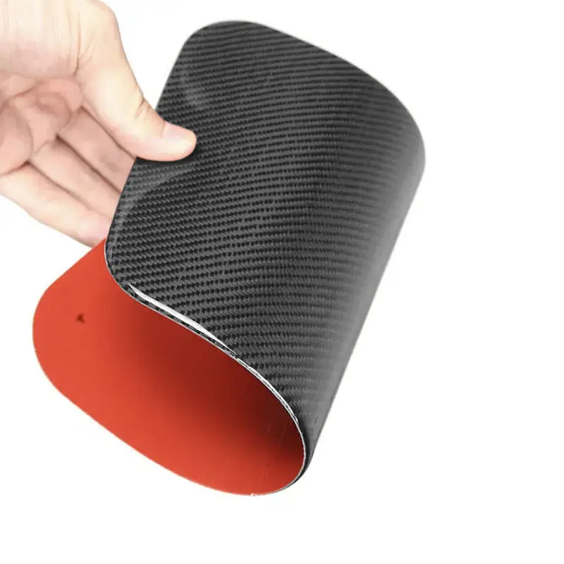 ل BMW 5 سلسلة i5 G60 2024 2025 سيارة التصميم خزان الوقود غطاء تغليف ملصق لينة ألياف الكربون تقليم