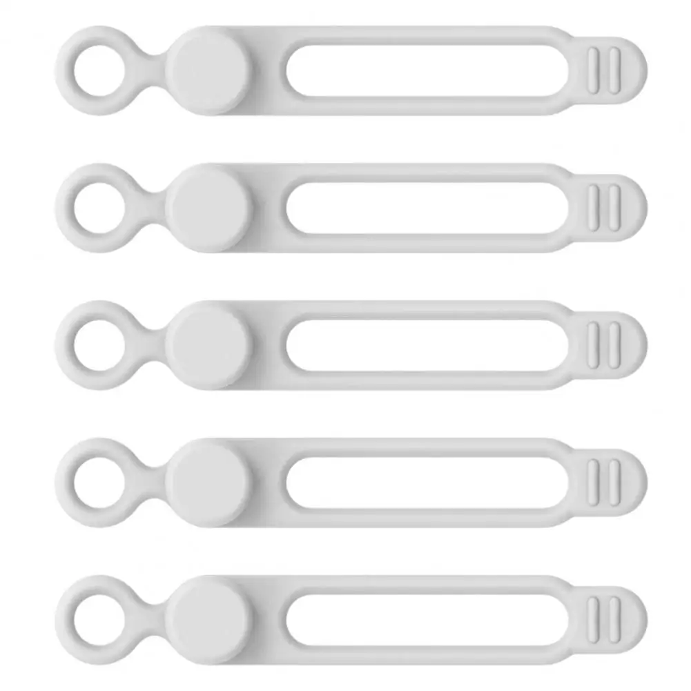 Fixed Convenient Silicone Cable Management Organizer Desktop Accessories