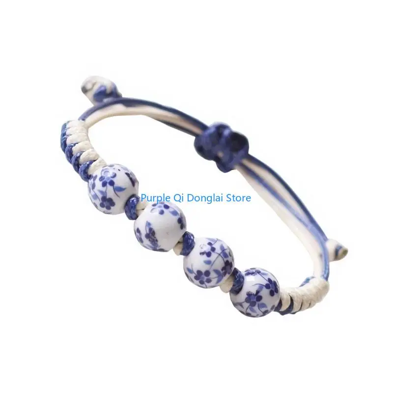 L21E Unique Oriental Styles Bead Bracelet for Trendsetters and Culture Lovers