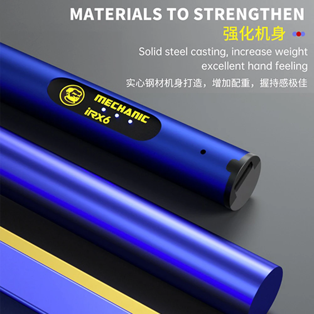 Monteur Irx6 Elektrische Slijpen Pen Met Verstelbare Tandwielen Voor Mobiele Telefoon Ic Chip Diy Jade Carving Slijpen En Polijsten Tool