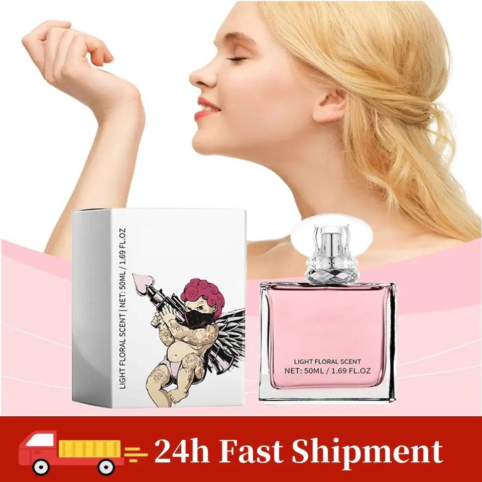 Women Cupid Perfume Floral Scent Pheromone Infused Charm Cologne Loving Atmosphere Refreshing Hypnosis Fragrance For Attract Men