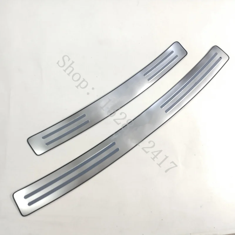 For VW Volkswagen Golf 6/Golf 7 2010~2020 Stainless Steel Door Rear Bumper Protector Sill Trunk Tread Plate Trim Car Accessories view 2