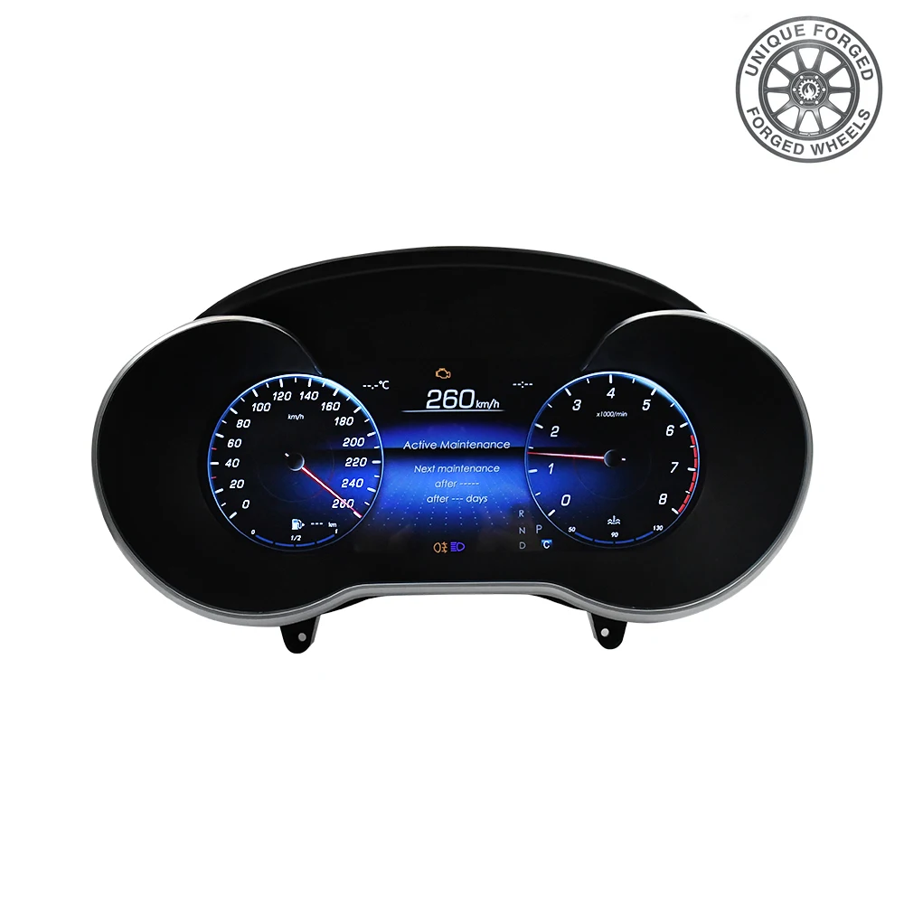 

Foforfor Digital Cluster for W205 2015-2021 Virtual Cockpit Speed Meter Dashboard Instrument