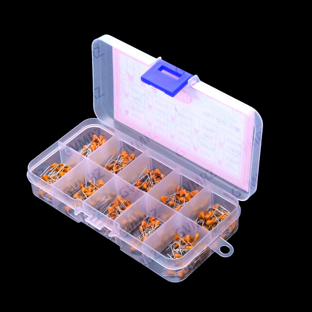 10Value 100PF 1NF 10NF 100NF 10PF-100NF Multilayer Ceramic Capacitor Assortment KIT Each 30PCS 10PF 20PF 0PF 47PF 56PF 68PF IBUW