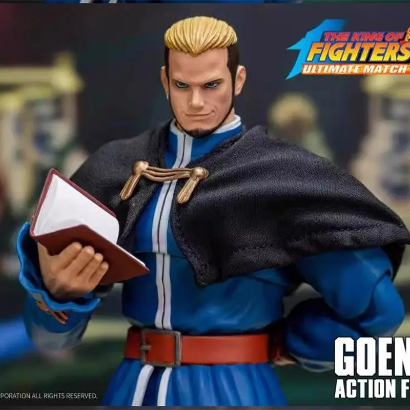 متوفر في المخزون Storm Toys Street Fighter 98 KOF98 Goenitz 1/12 نموذج الهاتف المحمول #1