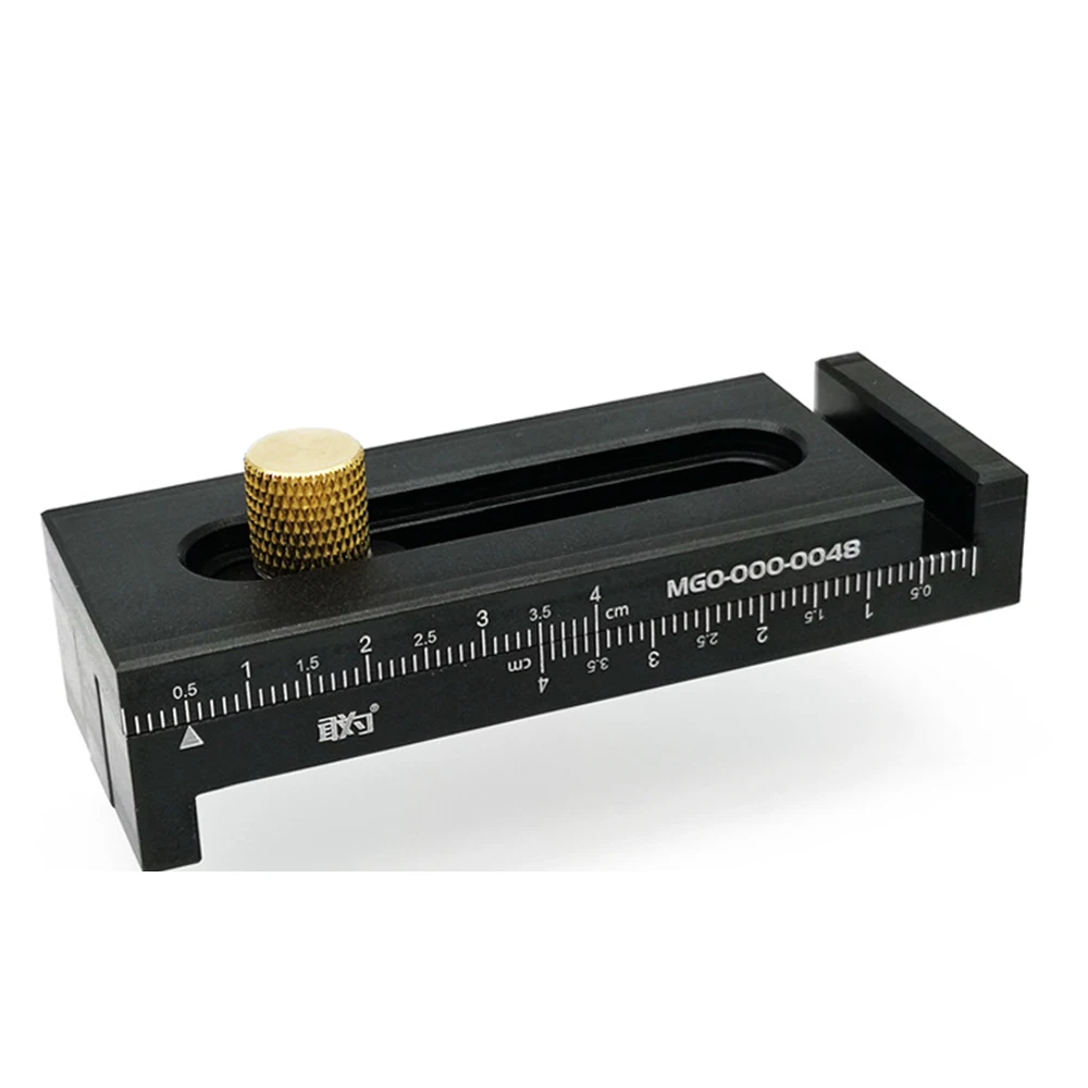 Ganwei Saw Gap Adjuster Measuring Ruler with Sawtooth Mortise Thickness Gauges Precision Woodworking Tool