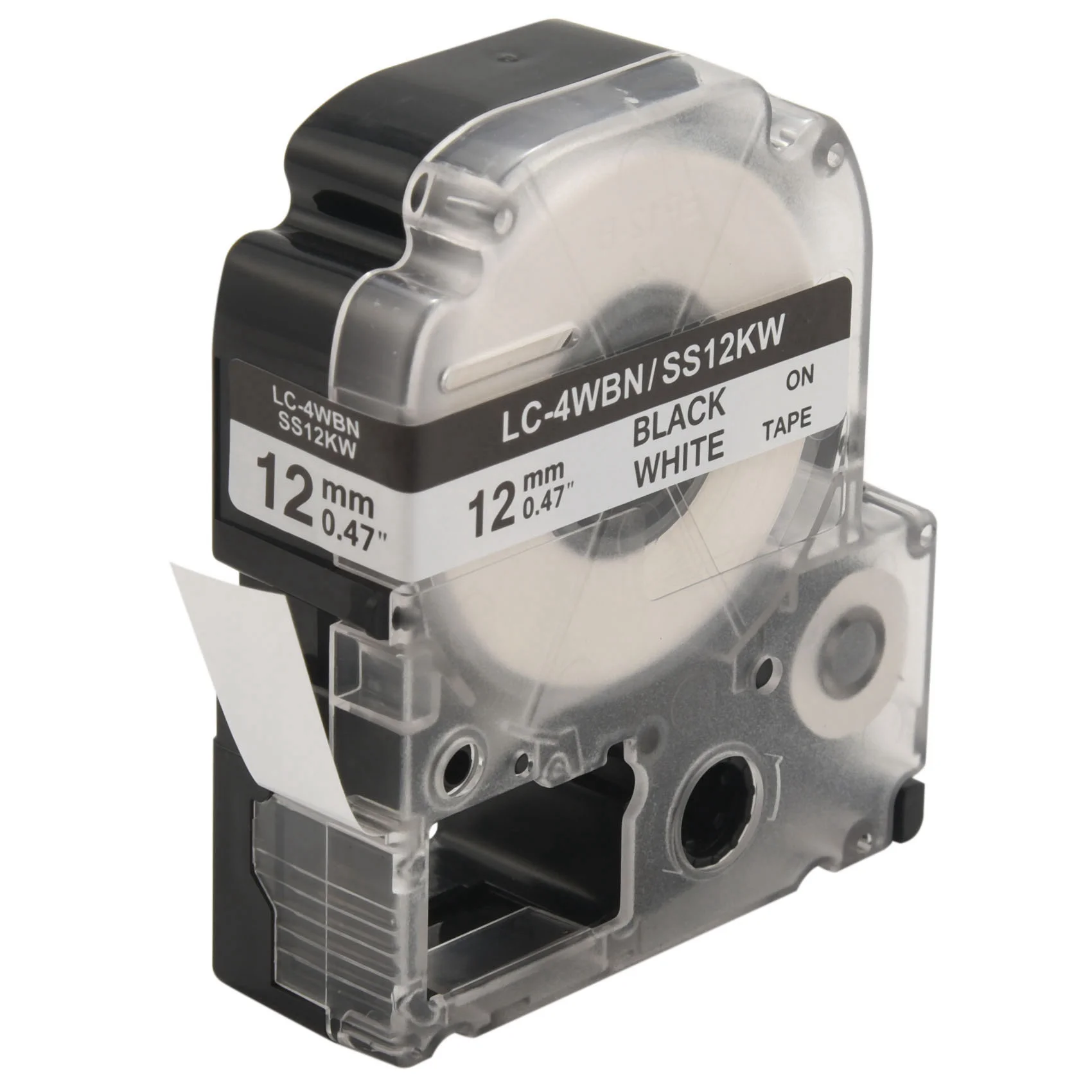 

AB42-25 Pack Replace LK-4WBN LC-4WBN9(SS12KW) Label Tapes For Epson Labelworks LW300 LW400 LW500 LW700 Black On White