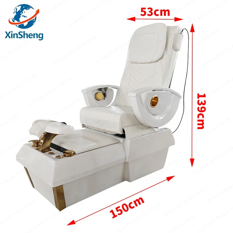 XinSheng كرسي باديكير كراسي صالون سبا الأثاث الظهر تدليك كرسي باديكير البراز مسمار أريكة الأريكة حمام القدم تمرغ #4