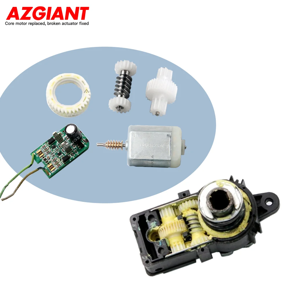 

AZGIANT Side Mirror Unit Car Mirror Folding System Gear Ring Motor PCB Control Board For 2005-2010 Kia Sportage