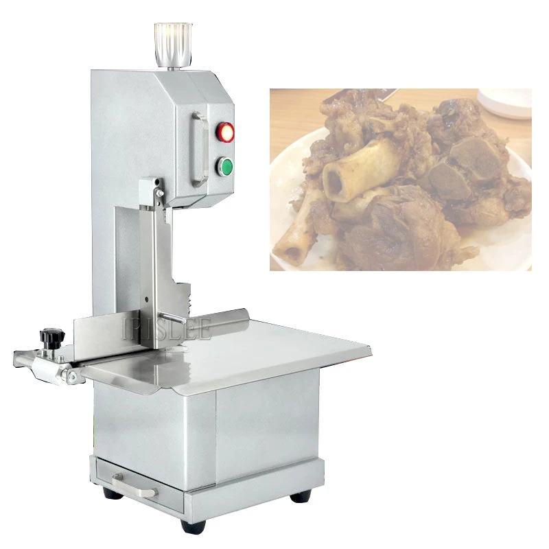 Electric Bone Saw Cutting Machine Food Processor Commercial Desktop Electric Bone Saw Cutter Bone Cutter Small Bone