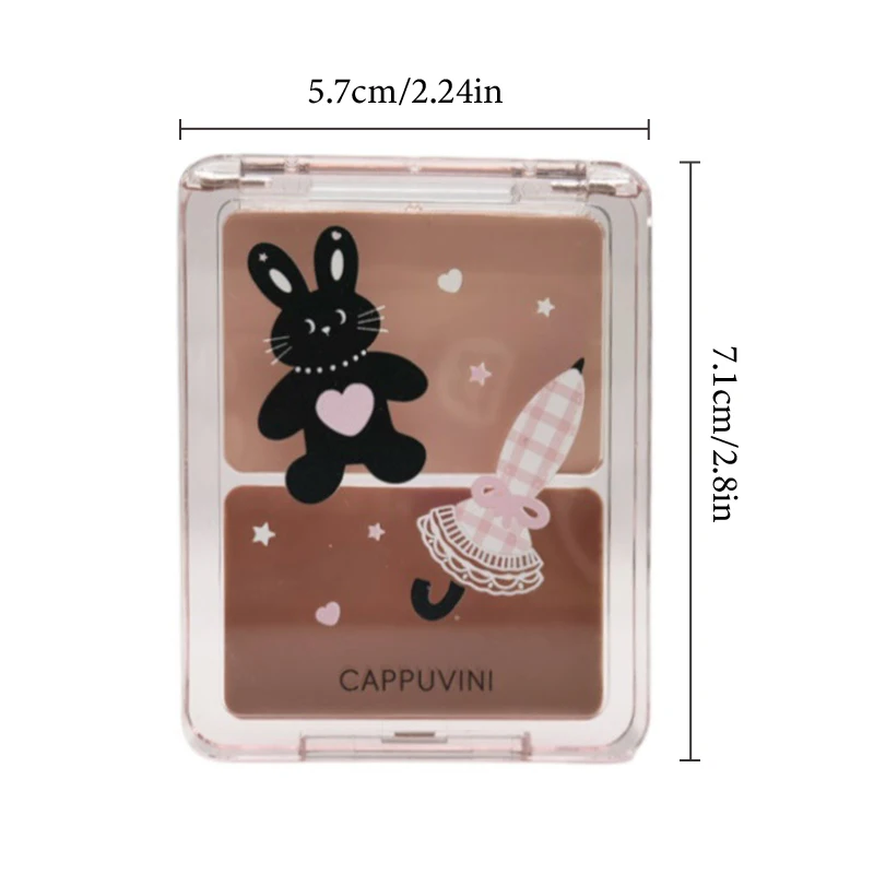Cappuvini Acqua Brillante Guancia Blush Evidenziatore Crema High Gloss Glitter Rouge Naturale Illumina Viso Contouring Blush Trucco