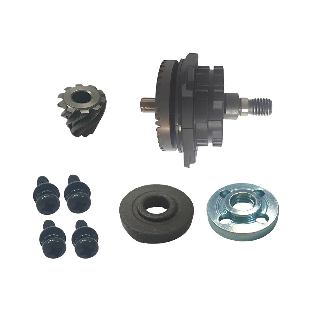 39 Tooth Gear Set For GWS 7-100 Angle Grinder High Strength Alloy Steel Bevel Assembly With Locking Nut And Screws Kit
