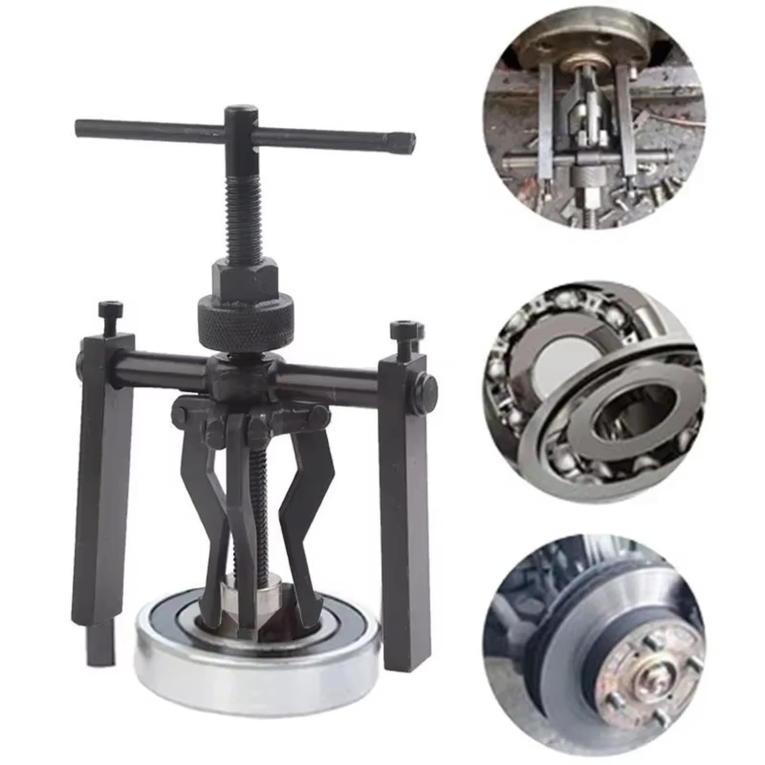 

Car Inner Bore Bearing Puller Inner Bearing Disassembly Puller Motorcycle Tripod Bearing Puller Disassembly and Assembly Tool