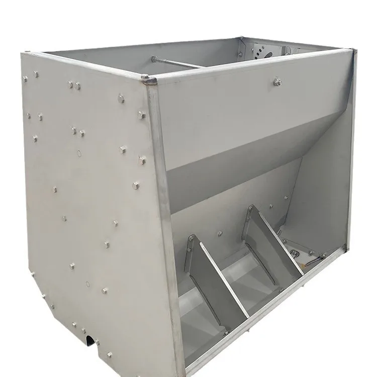 

Оборудование для свиноводства: Кормушка из нержавеющей стали для откорма поросят, свиноматок и молодняка