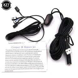 New IR Extender Infrared Repeater Remote Control 1 Receiver 4 Emitters USB Adatper High Quality IR Remote Repeater