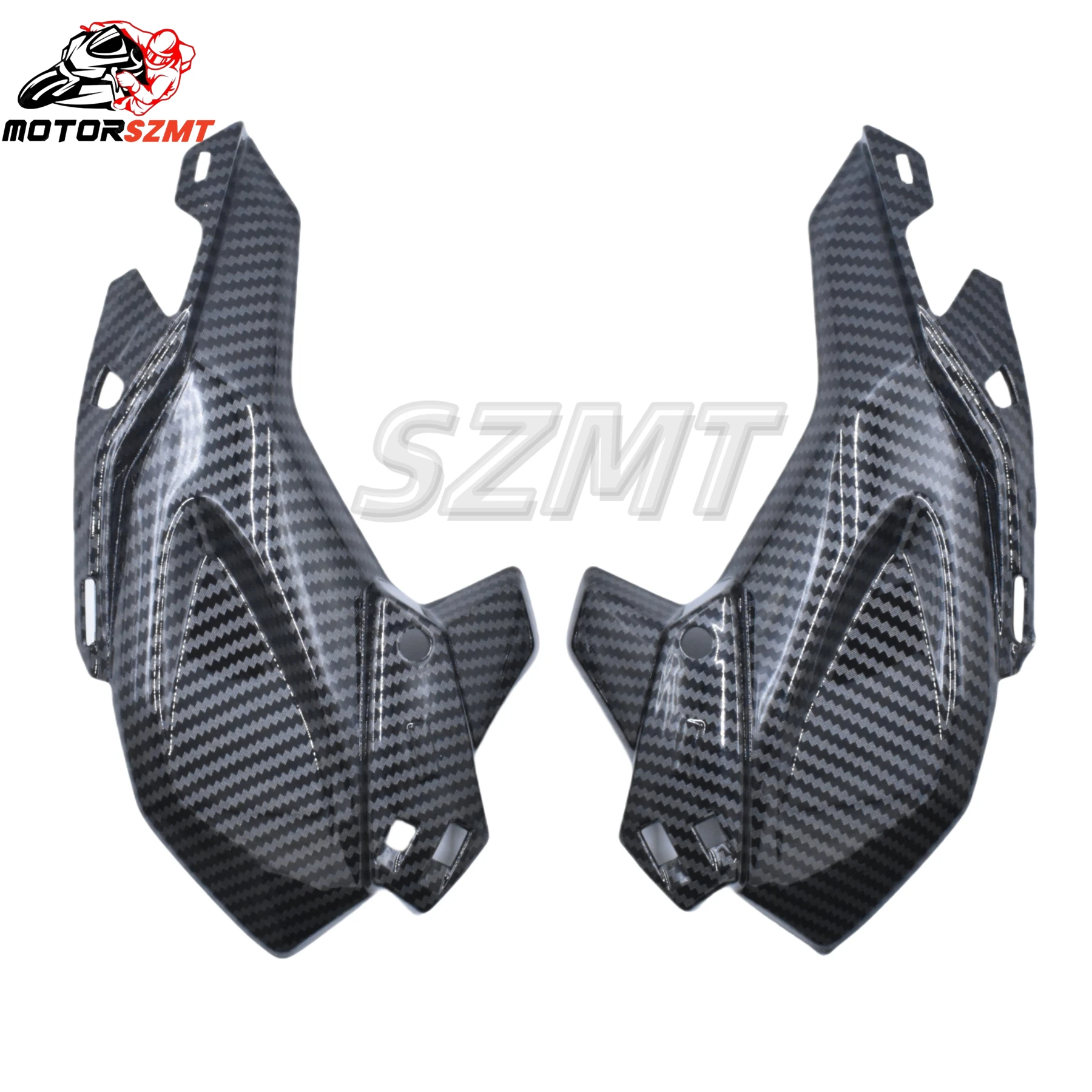 

Fit for Kawasaki Z900 2017 2018 2019 Z 900Motorcycle Headlight Panel Fairing Cowl Upper Front Side Nose Cover Carbon Accessories