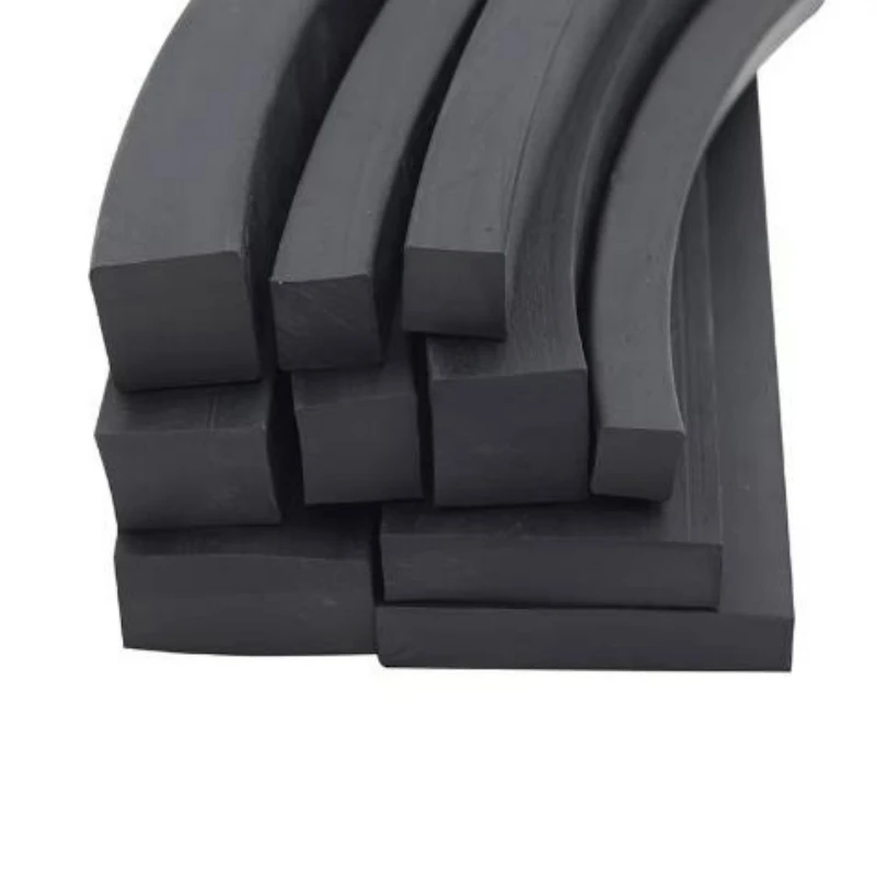 1/2Meters Square FKM Fluorine Rubber Strip Black Chemical Resist High Temp Oil Fluororubber Cord Seal Gasket Size2x10mm-15x20mm