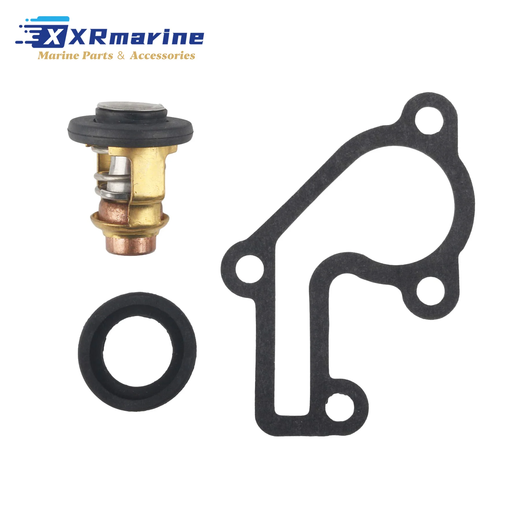 50℃ 122℉ Thermostat Kit Fis for Yamaha Outboard V6 3 To 250 HP Motor 6E5-12411-30 688-12411-00 688-12411-01 6E5-12411-10 18-3540