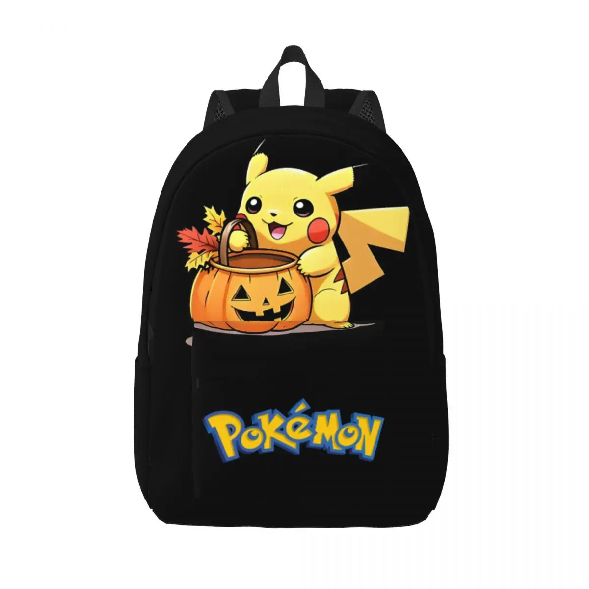 Laptop Bag Halloween Pikachu Greeting Card Large Capacity Pokemon Children Back To School Gift New Handbag For Work