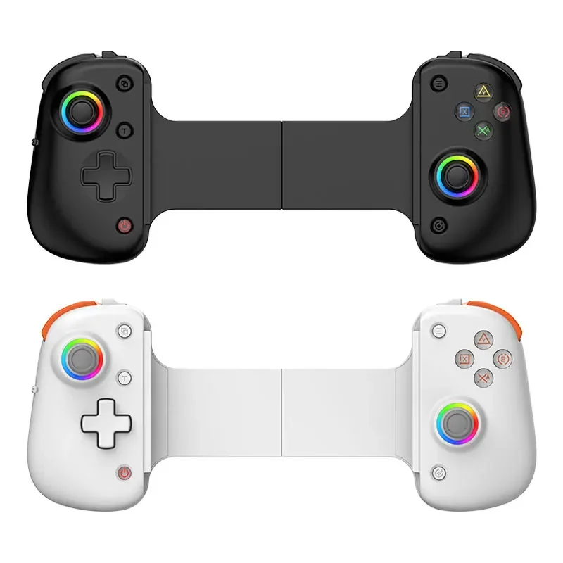 BSP D8 PRO RGB Tablet Controller Wireless Handle For Switch Game Bluetooth Stretching Joystick For P3 P4 Android IOS Gamepad