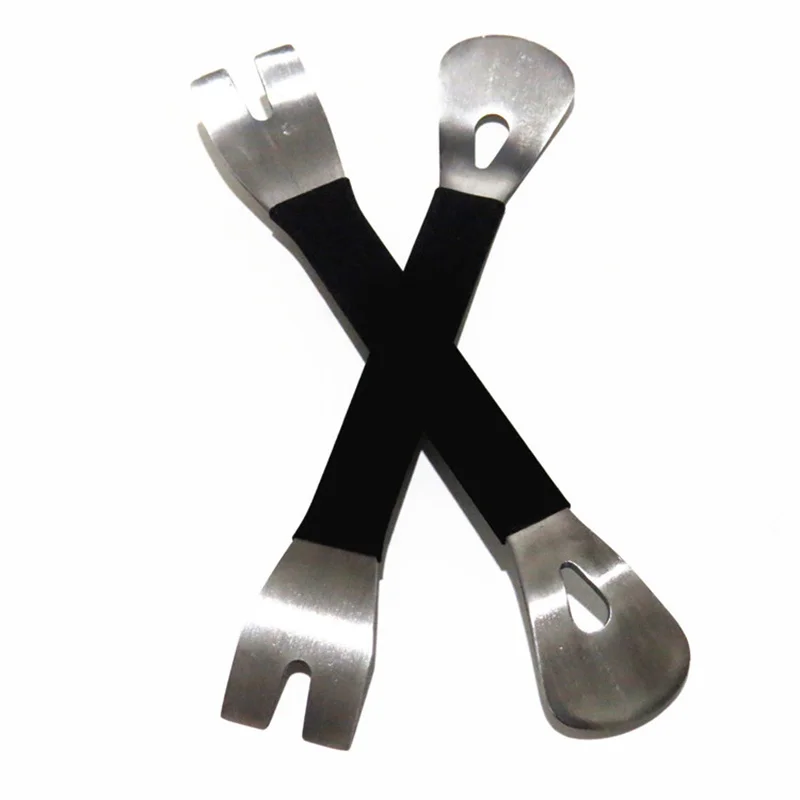 Werkzeug zum Entfernen der Auto verkleidung Edelstahl, langlebiger Zwei-End-Trimm entfernungs pegel, Hebel werkzeuge, Tür verkleidung, Audio-Terminal-Befestigungs element treiber