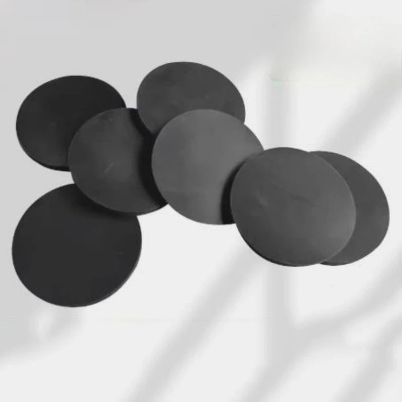 10-100pcs Diameter 10mm~100mm Solid Round Rubber Sheet Seal Gaskets Pad Diameter Thickness 1mm/1.5mm/2mm/3mm