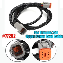 #77282 For Trimble 750 Upper Power Cord Cable CAN Port Direct Replace 77282 Plug-N-Play