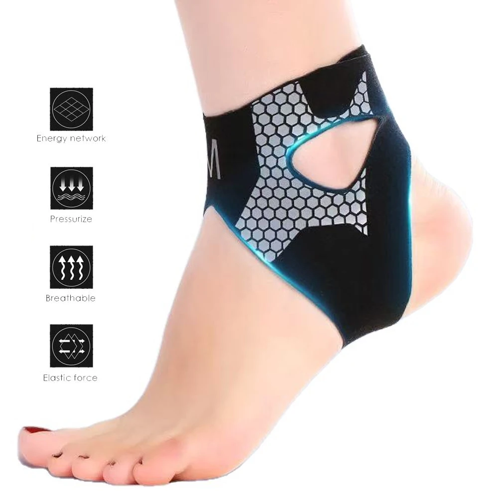 1 Stück Knöchelärmel-Stützstrebe zur Reduzierung von Schwellungen, Stabilisierung, Schmerzlinderung, Verstauchungen, Schmerzgelenken, Arthritis und zerrissenen Sehnen