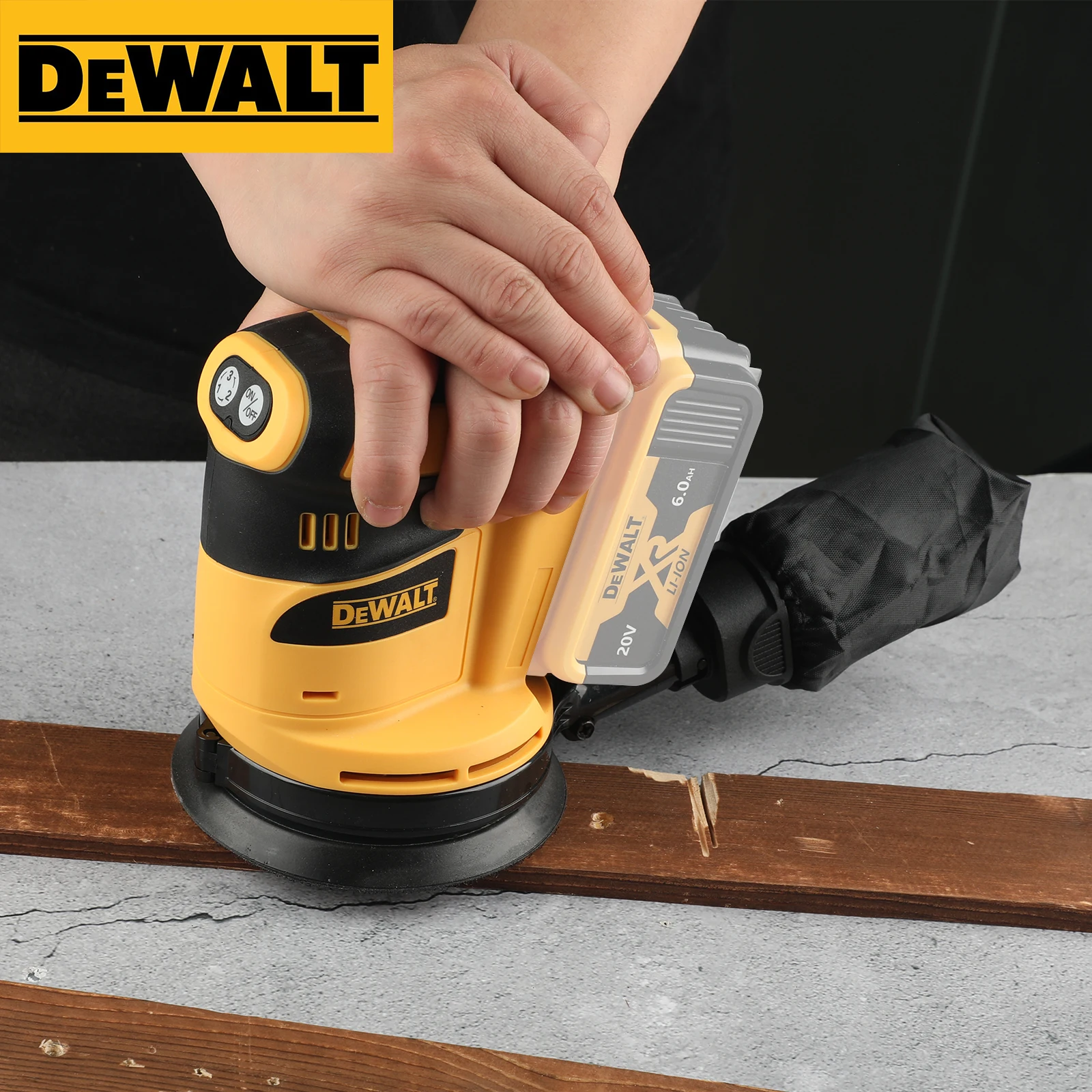 

Электрическая полировальная машинка DeWalt WS-KA7 XR LI-ION – перезаряжаемая, легкая, миниатюрная, с удобной рукояткой, 3-ступенчатая регулировка скорости, 125 мм, для шлифовальной бумаги