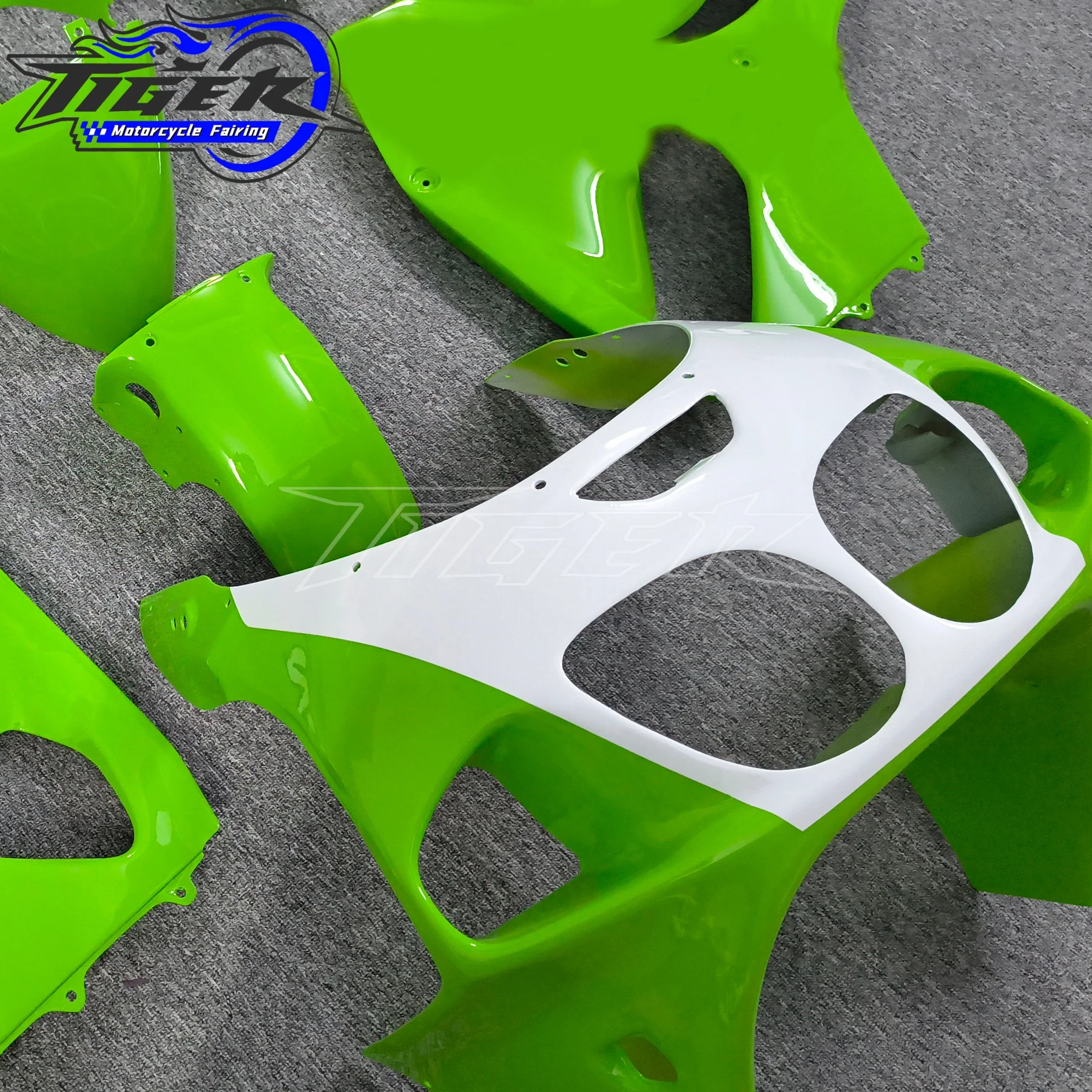 Aftermarket Fairings ZX7R Custom Motorcycle Bodywork Set ZX 7R 97 98 99 00 01 02 03 Fits Kawasaki 1997 1998 2003