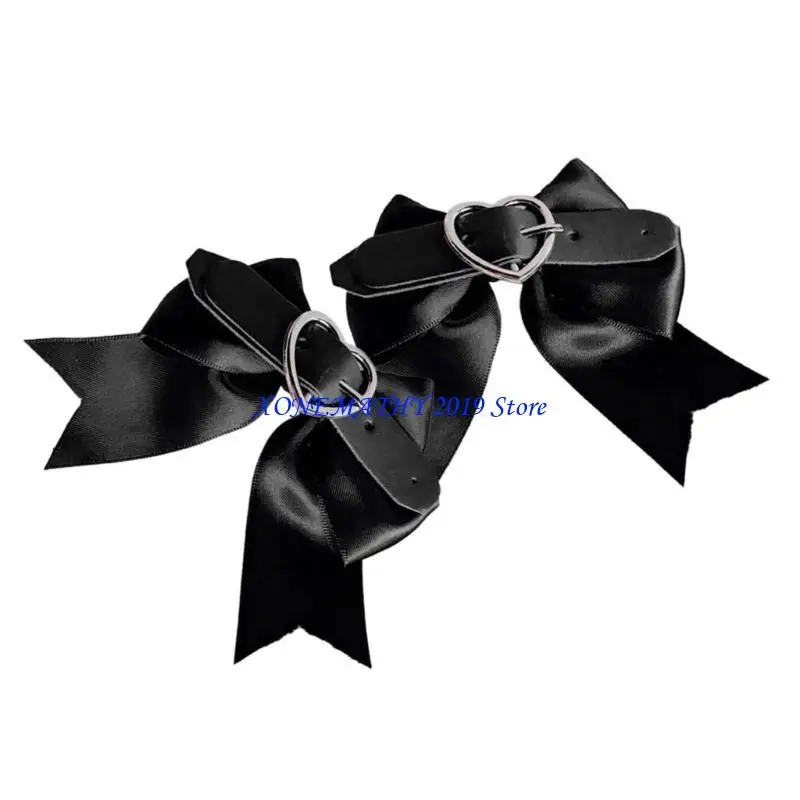 

F42F Harajuku заколка для волос в форме банта и в форме сердца, заколка для волос с хвостиком для подростков и взрослых, заколка