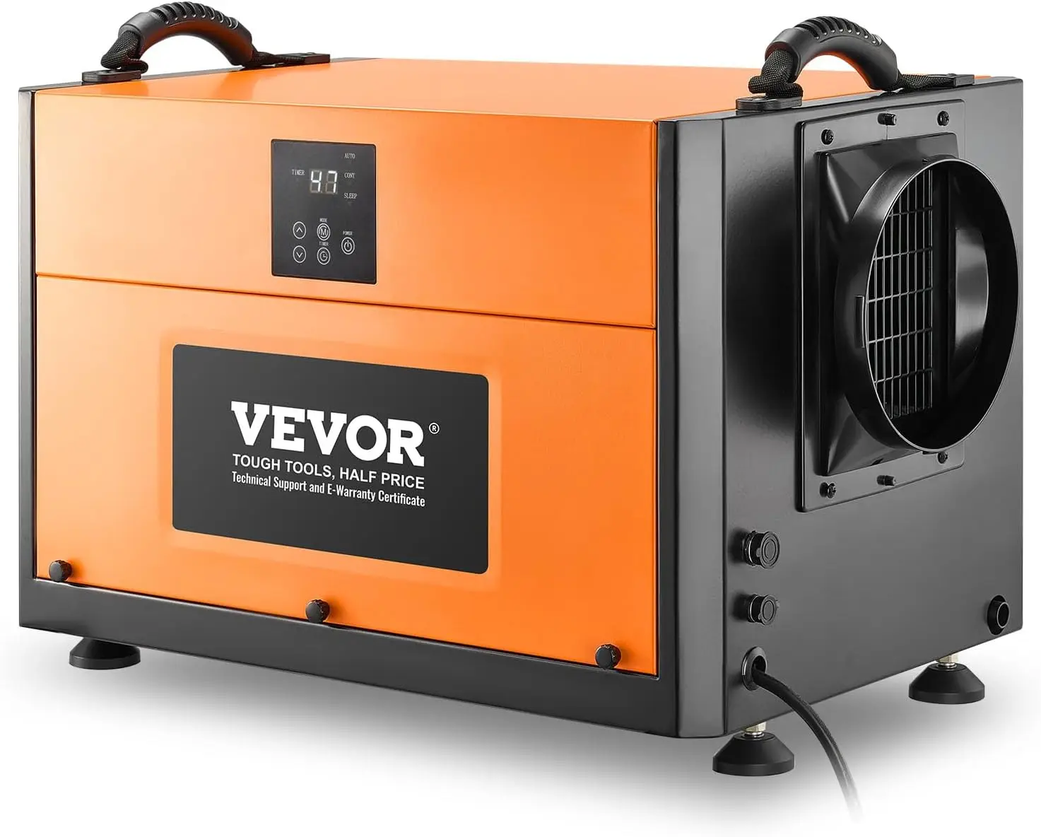 156 Pints Commercial Dehumidifier with Drain Hose, Portable Crawl Space Dehumidifiers for Basement Storage Room Industrial Grade