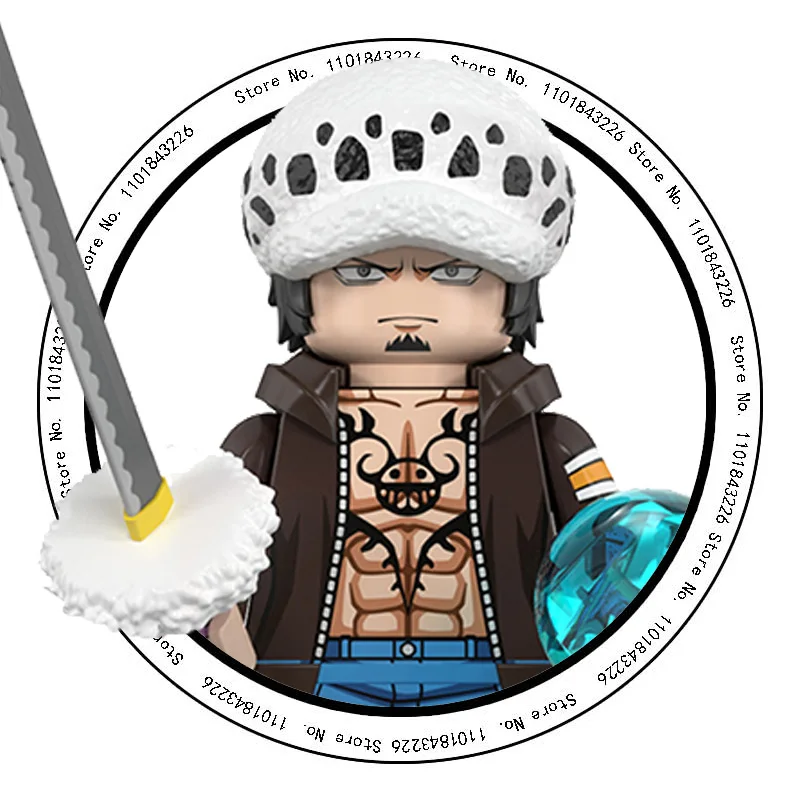 WM6193 ONE PIECE Luffy Zoro Nami Chopper Bouwstenen Mini Action Figure Accessoires Halloween Kerstcadeaus voor Kinderen