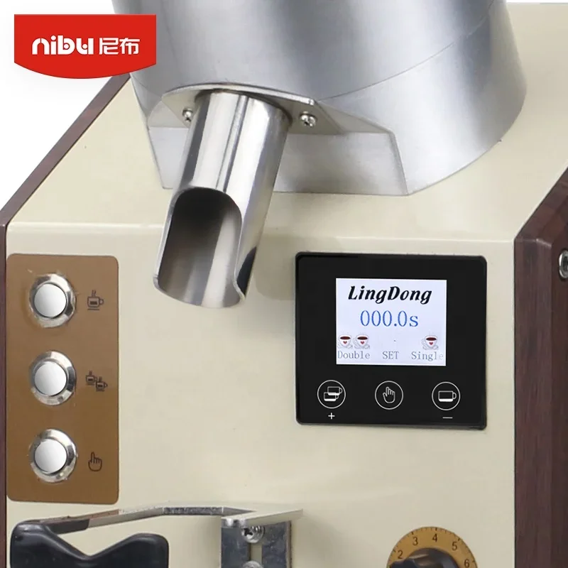 NIBU Professional Burr Electric Big Coffee Grinder Coffee Bean Mill Espresso Machines Electrical Coffee Grinder